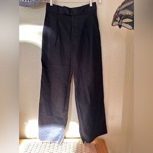 Banana Republic Women’s Wide Leg Black  Pants